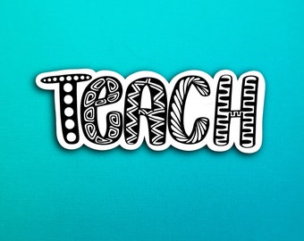Teach Sticker (WATERPROOF)