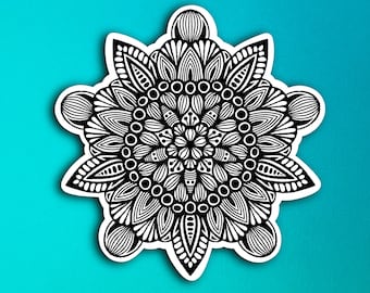 Mandala Sticker (WATERPROOF)