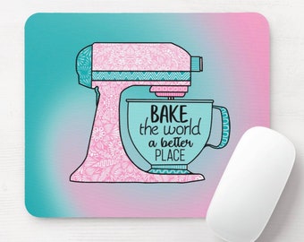 Bake the World Mouse Pad