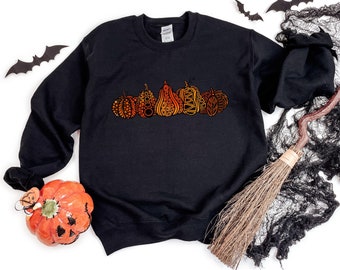 Black Pumpkin Patch Crewneck!