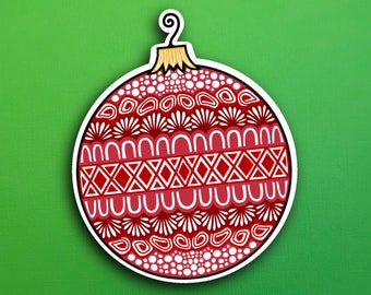 Ornament Sticker (WATERPROOF)