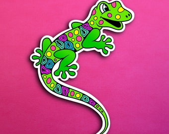 Zenimal - Lealon the Lizard Sticker (WATERPROOF)