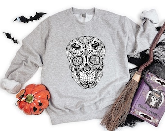 Gray Skull Crewneck!