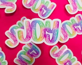 Mini Joy Sticker (WATERPROOF)