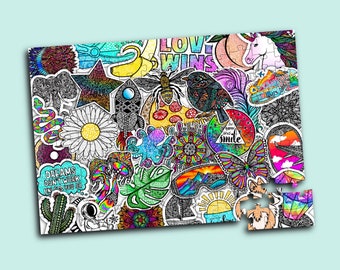 Sticker Puzzle