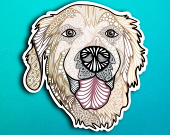 Fisher Dog Sticker (WATERPROOF)