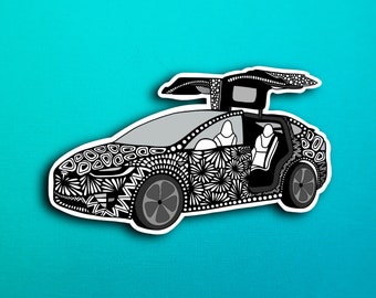 Tesla Sticker (WATERPROOF)