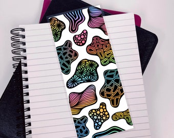 Rainbow Cow Print Bookmark