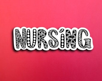 Nursing Sticker (WATERPROOF)