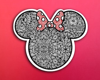 Minnie Sticker (WATERPROOF)