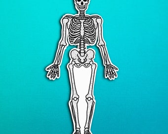 Skeleton Sticker (WATERPROOF)