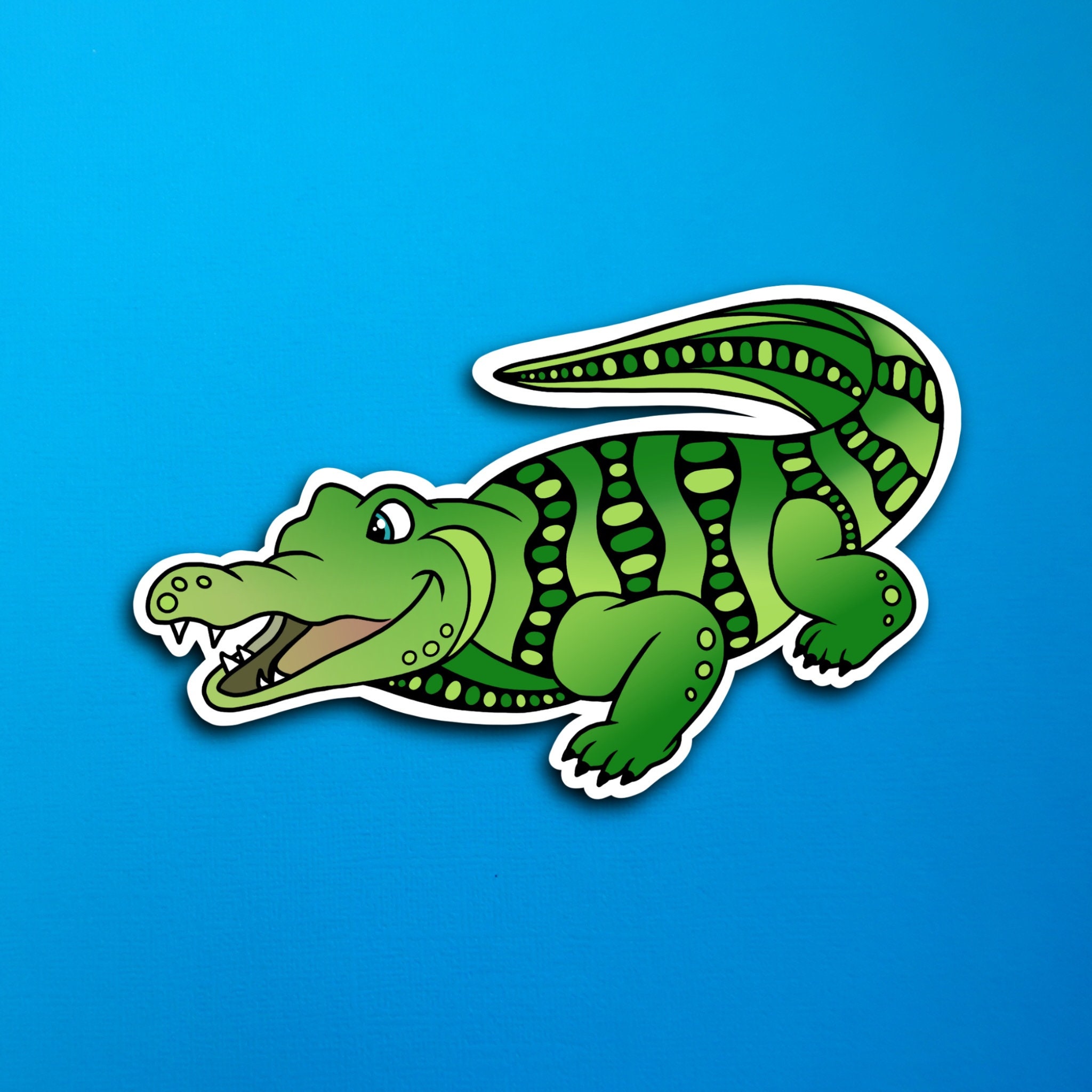 Zenimal Anderson the Alligator Sticker (WATERPROOF)