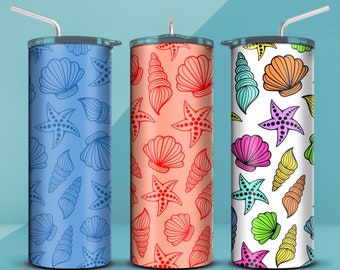 Beach Tumbler (26 designs to choose from) 20oz