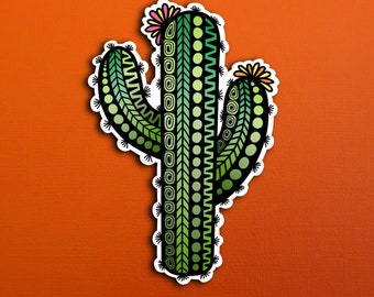 Cactus Sticker (WATERPROOF)