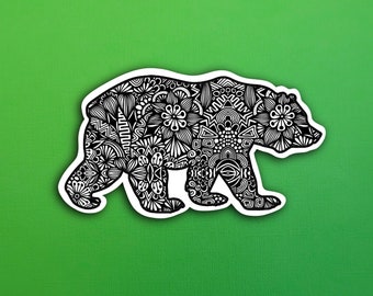 Full Bear Sticker (WATERPROOF)