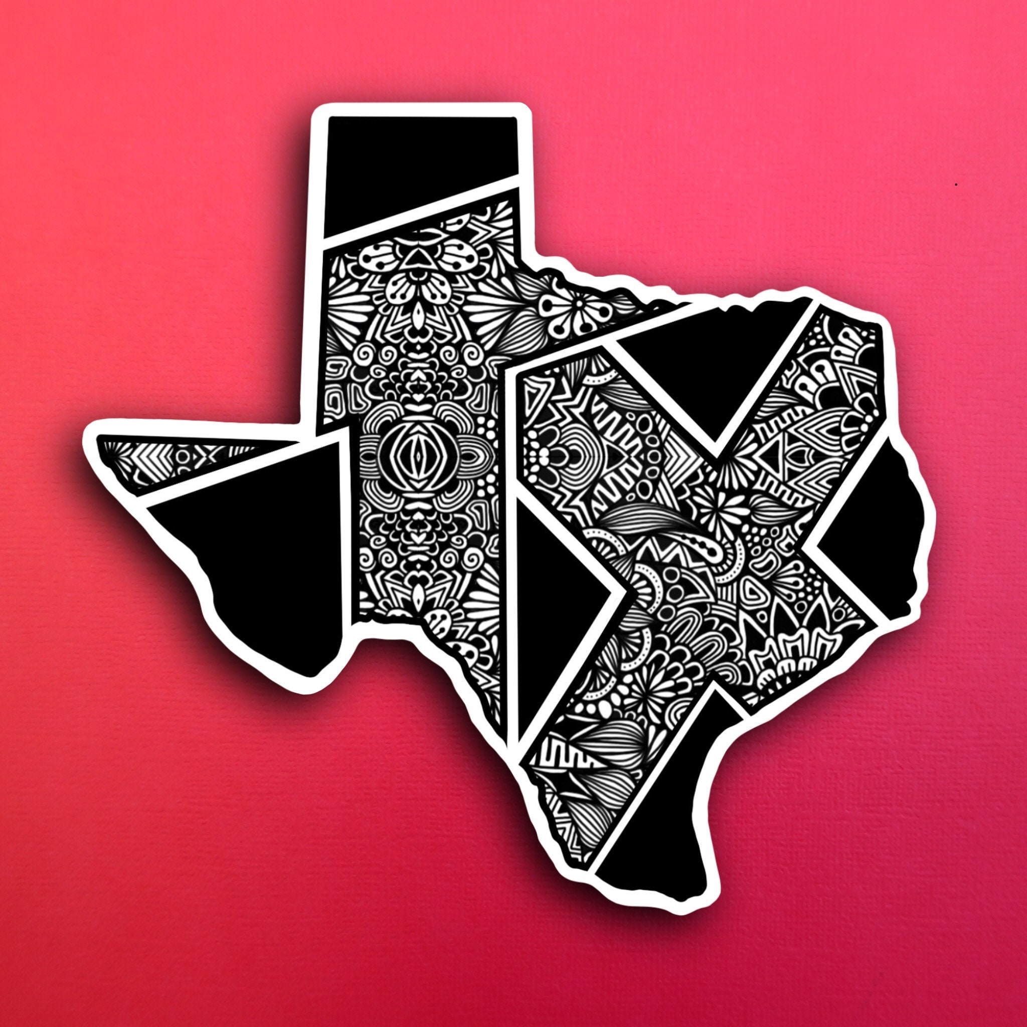 State Texas Sticker (WATERPROOF)