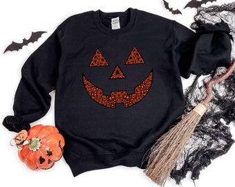 Black Jack-o'-lantern Crewneck!