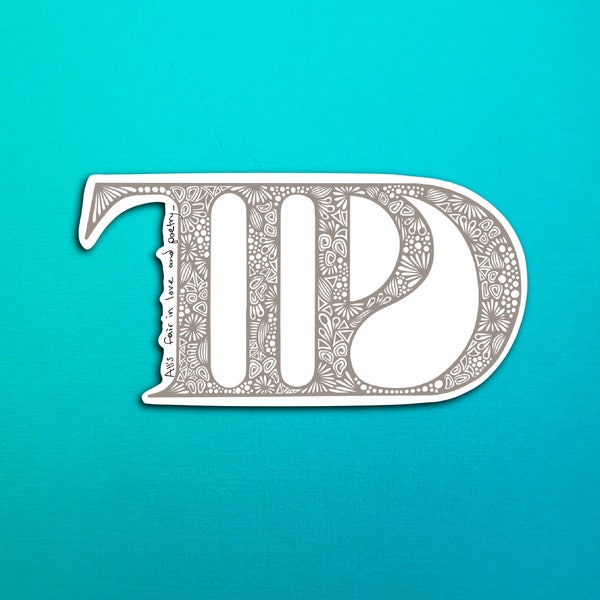 TTPD TS Sticker (WATERPROOF)