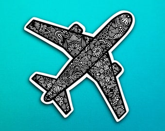 Plane Sticker (WATERPROOF)
