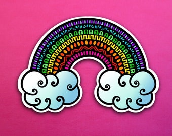 Rainbow Sticker (WATERPROOF)