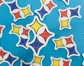 Mini Diamonds Sticker (WATERPROOF)