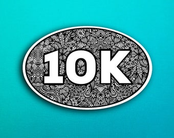 10K Sticker (WATERPROOF)