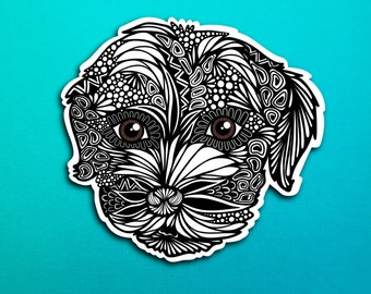 Fang the Dog Sticker (WATERPROOF)