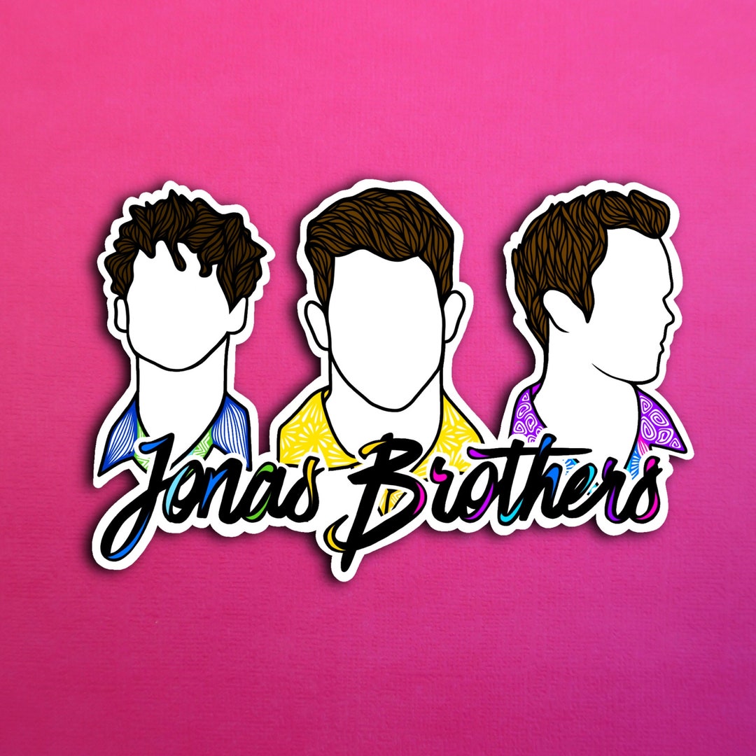 Jonas Brothers Sticker WATERPROOF - Etsy