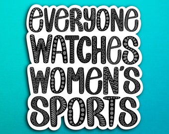 Women's Sports Sticker (WATERPROOF)