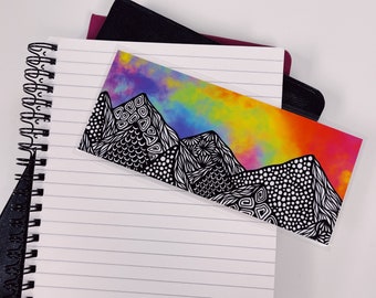 Rainbow Mountain Bookmark