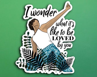 I Wonder Sticker (WATERPROOF)