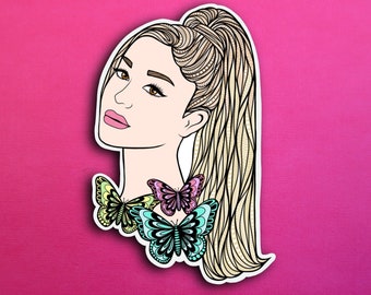 Ariana Grande Sticker (WATERPROOF)