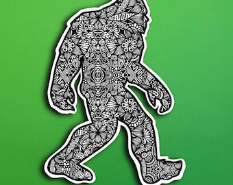 Bigfoot Sticker (WATERPROOF)