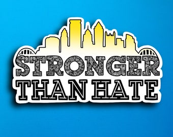 PGH Stronger Than Hate (WATERPROOF)