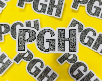 Mini PGH Sticker (WATERPROOF)