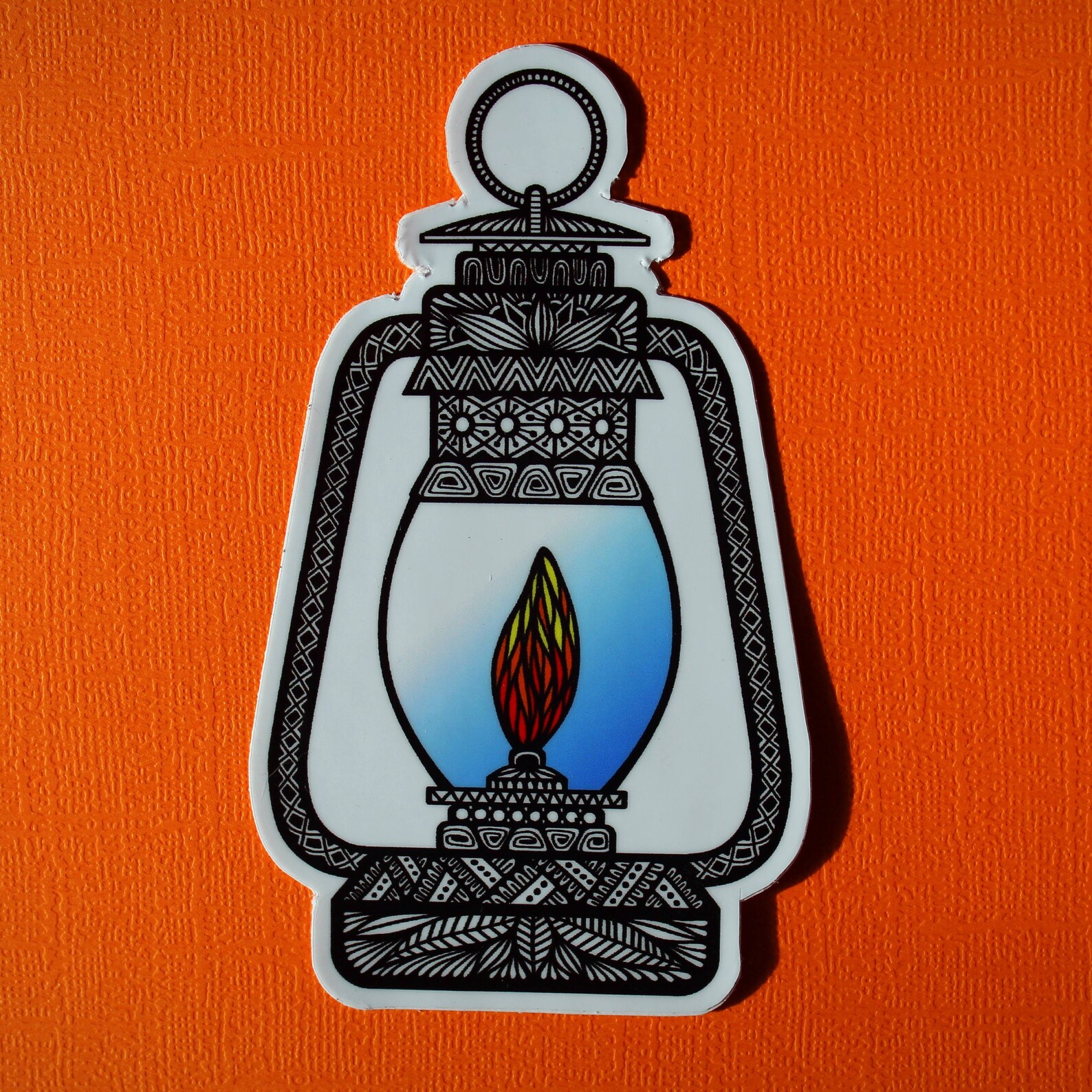 Lantern Sticker WATERPROOF Etsy