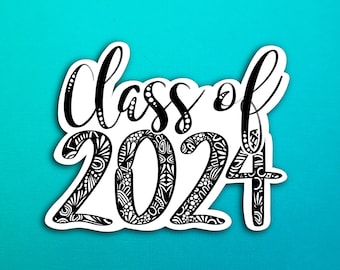 Class of 2024 Sticker (WATERPROOF)