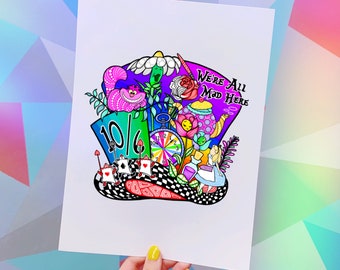 Mad Hatter Print