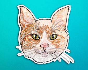 Jack the Cat Sticker (WATERPROOF)