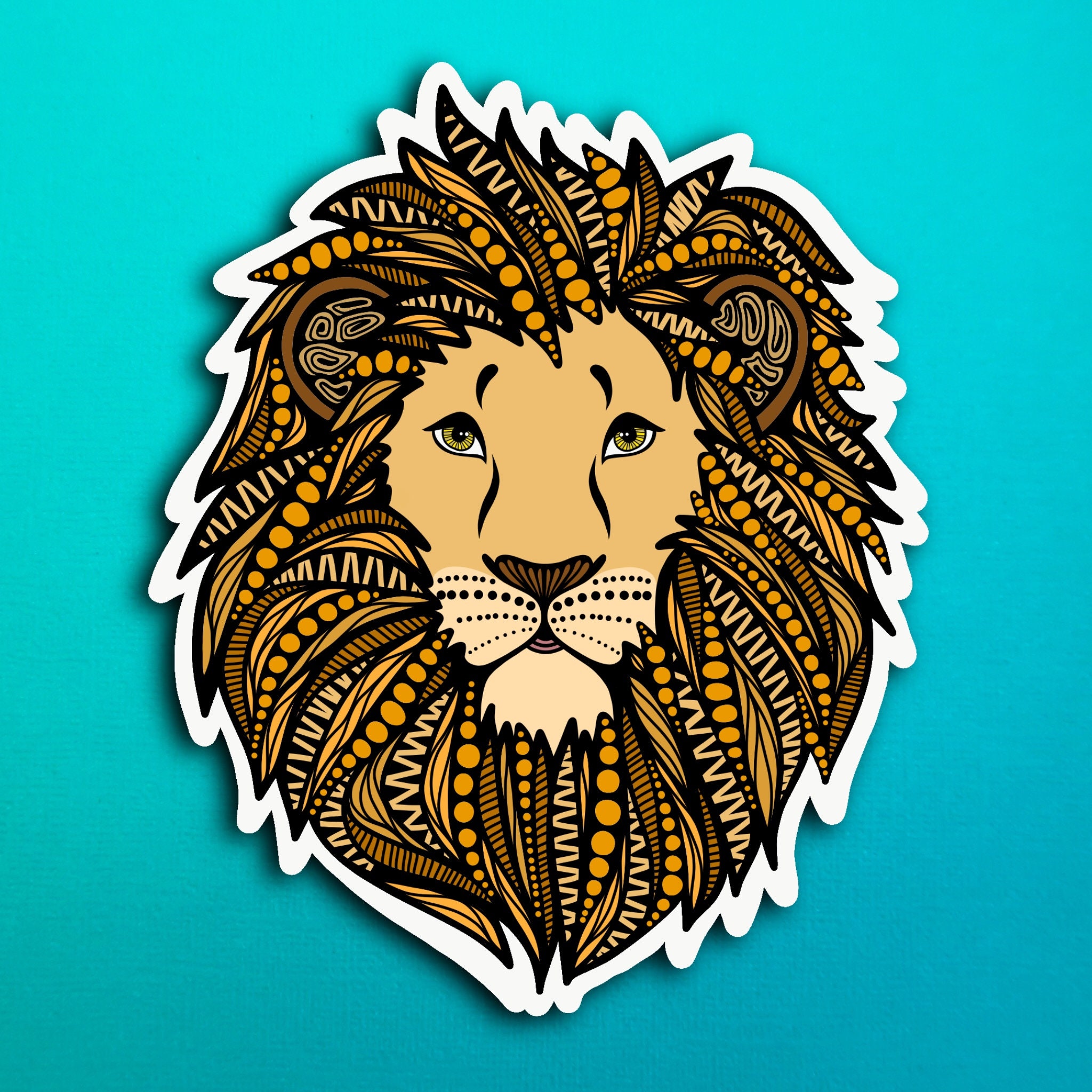 Lion Sticker (WATERPROOF)