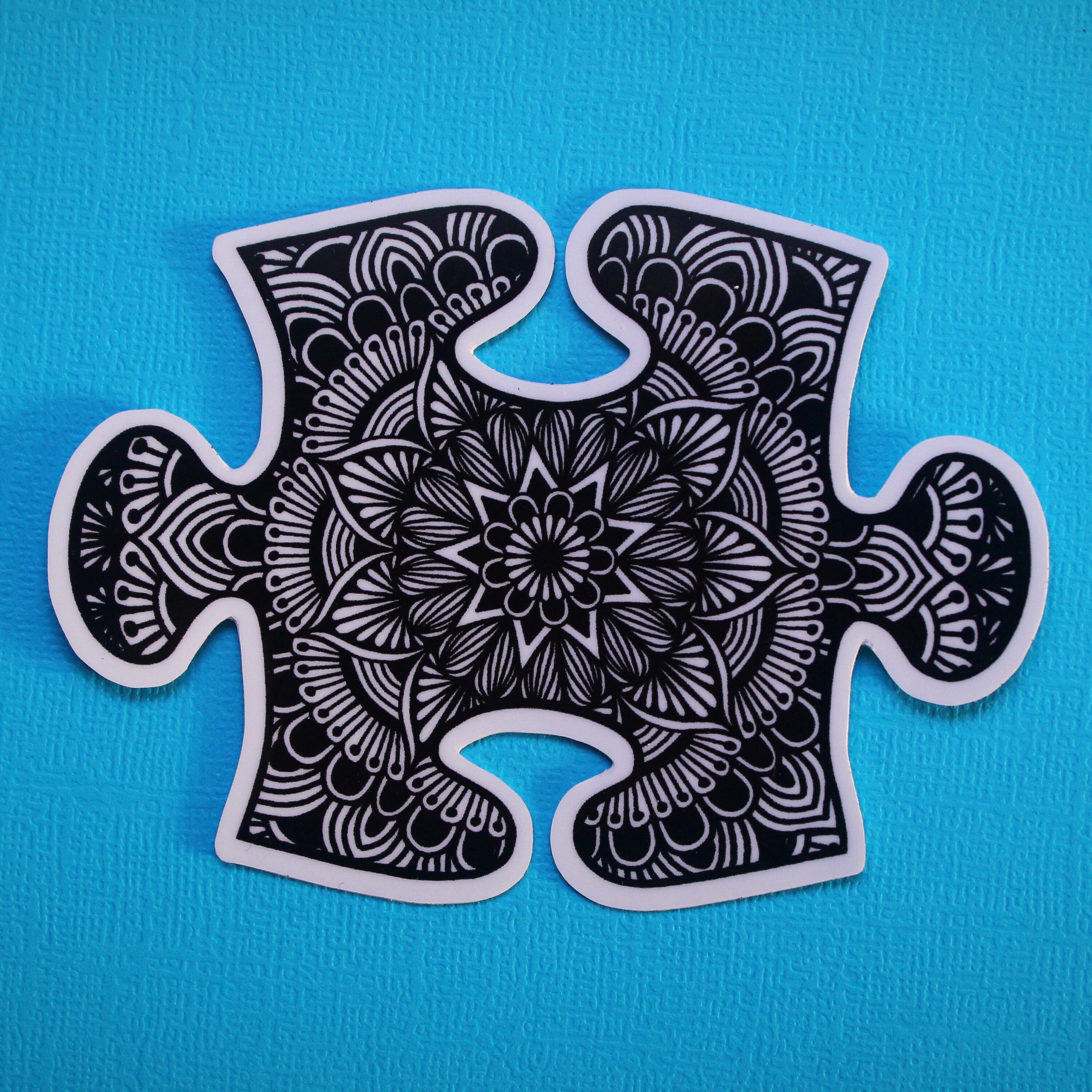 Puzzle Piece Sticker (WATERPROOF)