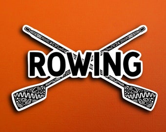 Rowing Sticker (WATERPROOF)
