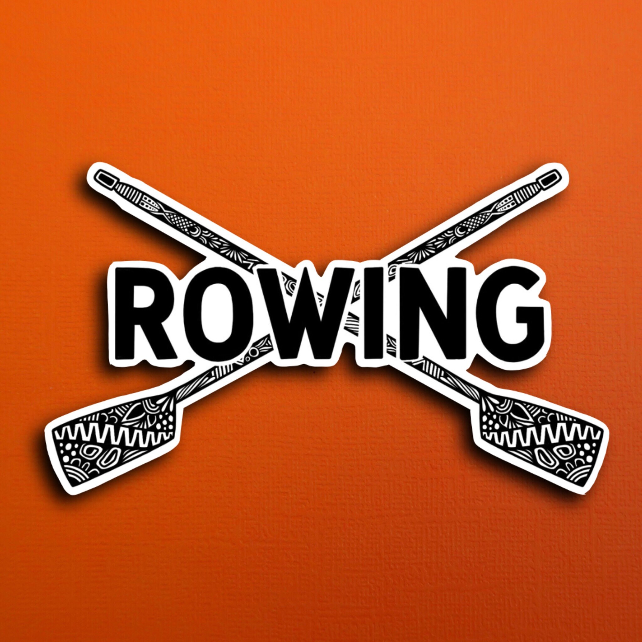 Rowing Sticker (WATERPROOF)