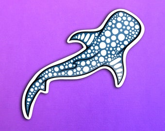 Whale Shark Sticker (WATERPROOF)