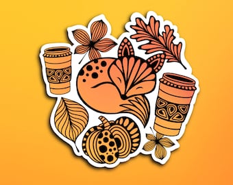 Fall Sticker (WATERPROOF)