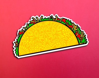 NEW Taco Sticker (WATERPROOF)