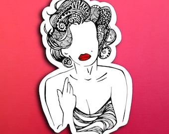 Marylin Monroe Sticker (WATERPROOF)