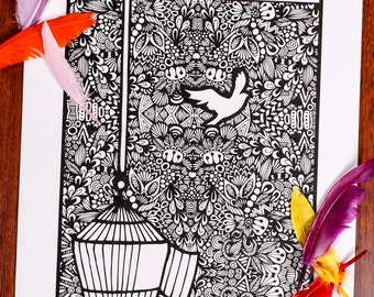 Zentangle - Creativity Can't Be Caged