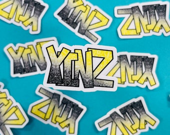 Mini Yinz Sticker (WATERPROOF)