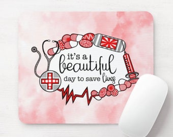 Save Lives Mouse Pad